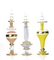 Frascos de Perfume para Exhibición, Decorativos, de Vidrio Soplado a Mano, para Estantes y Tocadores, Venta al Por Mayor