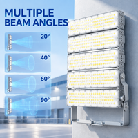 Projecteur LED extérieur de remplacement pour halogénures métalliques 1250W 1500W pour l'exploitation minière en ciel ouvert et les carrières