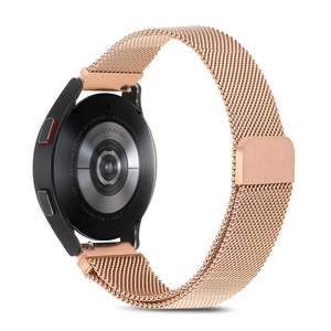 Bracelets de montre en métal Beaen Milannese Loop pour Samsung Huawei <span class=keywords><strong>22</strong></span> <span class=keywords><strong>mm</strong></span> <span class=keywords><strong>Garmin</strong></span> - Product Image 6