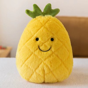Fruit Plush Toy Mango Melancia Morango Plush Brinquedos Custom Made Decoração Travesseiro Soft Plush Toy - Product Image 6