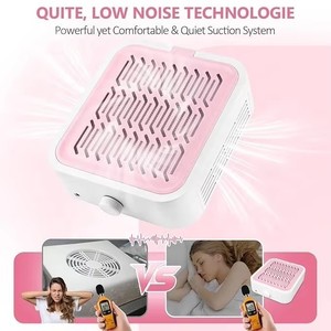 Nail Dust Collector for Salons: Vacuum Fan Dust Suction Machine for Beginners DIY - Manicure Pedicure Tool - Product Image 4