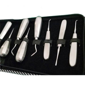 Prothèse dentaire 13 pièces en acier inoxydable <span class=keywords><strong>Extraction</strong></span> dentaire Implant dentaire de sagesse Relaxation du vieillissement dentaire pour laboratoires dentaires - Product Image 2