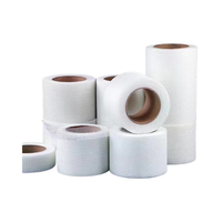 Ruban de maillage tissé en sergé de fibre de verre sans alcali, résistant à la chaleur 600°C, pour plafonds en plaques de plâtre et aménagements intérieurs sécurisés