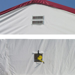 Tente de stockage en toile à <span class=keywords><strong>double</strong></span> structure, abri industriel en tissu pour entrepôt - Product Image 3