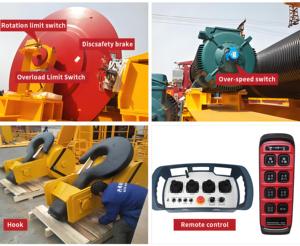 5ton 10ton 20ton 50ton Lò luyện kim Nhà cung cấp qdy đúc dầm đôi đúc trên không cần cẩu thép nóng chảy cần cẩu - Product Image 4