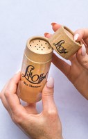 Conteneur multifonctionnel en papier écologique de type poudre, à l'apparence personnalisable, pour épices, shampoing, poudre