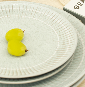 Competitive Price Eco-Friendly <b>Ceramic</b> Porcelain Stoneware Dinner <b>Plate</b> Solid Design Vintage Elegant Durable Handpainted - Product Image 5