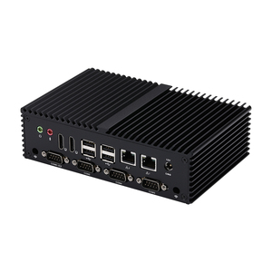 Mini PC industriel sans ventilateur Q10924X, CPU X7425E Quad Core, TDP 12W, 2 LAN, 6 COM, DDR5, NVME, démarrage automatique, fonctionnement 24/7, VGA, PS/2, GPIO, opto - Product Image 1