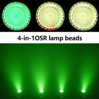 Neue Bühnen lichter 120W DMX RGBW 4 in1 COB Blinder LED Beam Moving Head Light für Disco Bar Dj Party Hochzeit