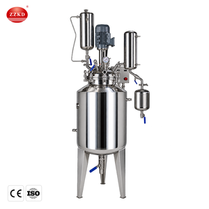 Reactor Químico de Acero Inoxidable con Agitación y Cámara de Vacío de 60L, 80L y 100L para Laboratorio Zzkd - Product Image 1
