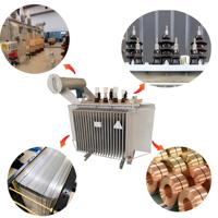 Transformateur de puissance immergé dans l'huile de classe S11, SZ11 35 kV, capacité personnalisable selon les exigences, économe en énergie
