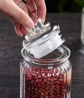 Toples Penyimpanan Sereal Bumbu Dapur, Toples Jam
