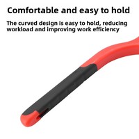 GTYPRO 7'' Lot de 3 mini-brosses industrielles style brosse à dents avec manche en plastique, fil d'acier, nylon, laiton OEM