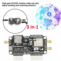 Untuk Flipper Zero WiFi 3 in 1 Modul Pengembangan Modifikasi Multifungsi NRF24+ESP32 Ekspansi CC1101 Kompatibel FlipMods