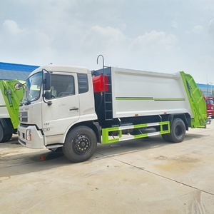 รถบรรทุกเก็บขยะแบบอัดอัตโนมัติ ดงเฟิง 4x2 ประสิทธิภาพสูง ขนาด 12 ลูกบาศก์เมตร พร้อมถังขยะแบบยกท้าย - Product Image 2
