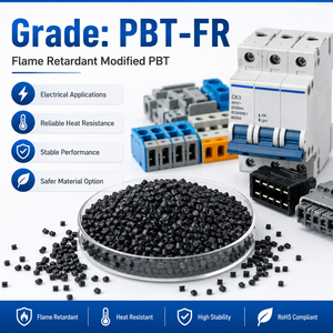 Gránulos de Plástico PBT Virgen FX, PBT GF20, Polibutileno Tereftalato, Materia Prima, Resina PBT de Grado de Inyección - Product Image 2