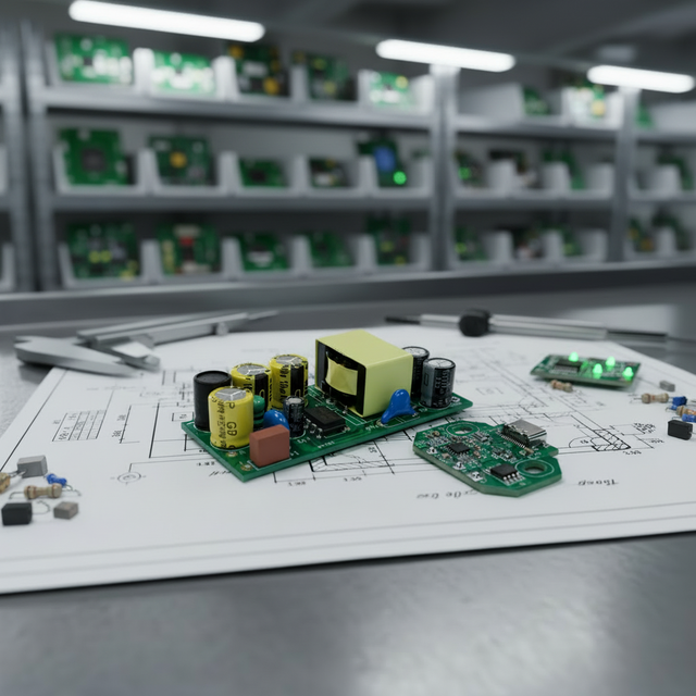 One Stop LED PCBA Manufacturer Offering Customized Copper Thickness for Electronic Lighting Circuit Boards