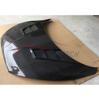 Pour Hyundai Veloster 2015 2016 capot en Fiber de carbone capot Scoop couvercle de moteur de voiture Bodykit