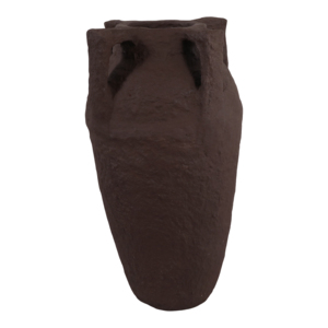 Vaso moderno alto e testurizzato con manici per l'arredamento del soggiorno, vaso decorativo per fiori per camera da letto, ufficio e decorazioni per la casa - Product Image 1