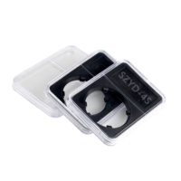 Porte-monnaie de qualité supérieure, insert en mousse EVA noire, support de présentation à clipser, stockage, étiquetage, carte de terrain, capsule à monnaie
