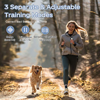 Collar de Adiestramiento para Perros 2025 con Control Remoto Sin Descargas, Tecnología de Comunicación Bidireccional, 3 Modos: Sonido, Vibración y Vibración Fuerte