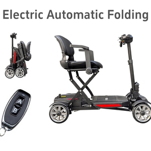 Off Road All Terrain 4 Wheels Mobility Scooter 270W Motor One Touch Folding Remote Control Electric Foldable Mobility Scooter - Product Image 1