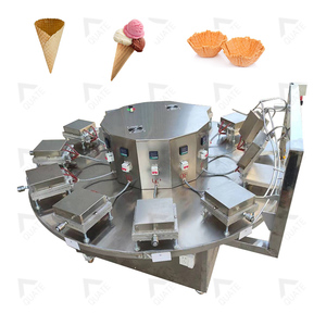 Máy Làm Hình Nón Kem Bánh Quế Công Nghiệp Máy Làm Hình Nón Kem Bánh Ngọt Mỏng Nhỏ - Product Image 3
