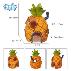 Adorno Ecológico para Acuario, Paisaje Vintage para Pecera, Decoración <span class=keywords><strong>de</strong></span> Plástico para Comedor y Dormitorio, Gran Venta - Product Image 2