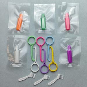 Set de Tres Piezas de Goma de Mascar Ortodóntica, Cepillo Pequeño, Corrector, Mejora, Protección Gingival Invisible, Aparatos Dentales Faciales - Product Image 3