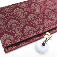 Personnalisation bronzé chinois polyester tricot collé canapé-lit tissu