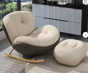 Nordic Most Popular Modern Luxury Single Lazy Upholstered Lounge Accent Chairs Living Room Chairs for Adult Indoor Bedroom Relax - Product Image 6