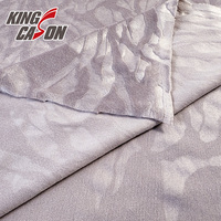 Kingcason Chinesischer Hersteller 100% Polyester Einseitig Einfarbig Geprägte Superweiche Veloursstoffe für Bettbezüge Heimtextilien