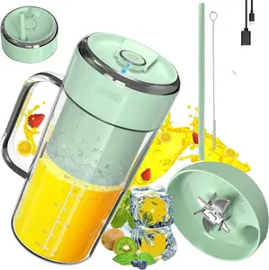 All in 1 Fresh Juice Portable Blenders and Mini Fruit Smoothie Milkshake Mixer Bottle Blander Licuadora Portatil Juicer