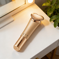 Masajeador Facial Portátil, Dispositivo Manual con Experiencia de Vibración Confortable, Dispositivo de Masaje Facial para el Cuidado Diario de la Piel, Diseño Ligero