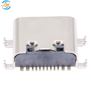 Connecteur femelle Molex à montage central <span class=keywords><strong>USB</strong></span> <span class=keywords><strong>Type</strong></span> <span class=keywords><strong>C</strong></span> 16 broches, simple rangée, en acier inoxydable, vertical, USB3.0 H3.11, personnalisable - Product Image 4
