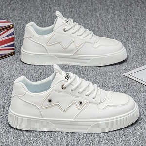 Mens Board Shoes Casual Sports Breathable Trend Versatile Thick Soled Wear-resistant Lightweight Soft Sole Low Top Board Shoes - Product Image 1
