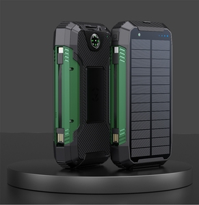 Banco de energía solar portátil de 30000mAh al por mayor cargador de batería de alta capacidad para teléfonos uso exterior impermeable 15W de potencia de salida - Product Image 5