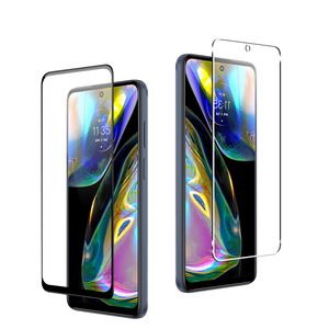 Protecteur d'écran en verre trempé, pour Motorola <span class=keywords><strong>Moto</strong></span> G82, 2.5D, anti-empreintes digitales, vente en gros, usine - Product Image 2