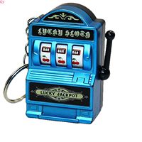 QQ Mode Trend Sleutelhanger Speelgoed Fruitmachine Sleutelmachine Sleutelhanger Gepersonaliseerde Creatieve Auto