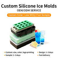 Moule à glaçons sphériques en silicone de qualité alimentaire à 6 cavités, grand format, réutilisable et flexible pour whisky