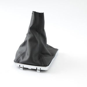 Housse anti-poussière pour levier de vitesse de voiture, pour Opel Astra, accessoire intérieur de tableau de bord en cuir noir, couleur unique - Product Image 3