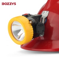 Linterna Frontal LED Súper Brillante BOZZYS, Portátil, Recargable, a Prueba de Agua, con Batería, para Minería de Carbón, Construcción, Uso Industrial