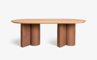 Ensemble de salle à manger en bois extensible et pliable de haute qualité, table robuste et durable, chaises confortables, design moderne style ferme, élégant pour la maison
