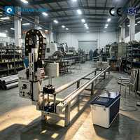Máquina de Corte Láser de Fibra CNC de 4 Ejes de Alta Precisión con Refrigeración por Agua para Perforación y Corte de Tubos Metálicos Pequeños
