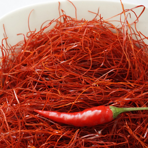 Einzelne Gewürze & Kräuter getrocknet Dehydrierter roter Pfeffer getrocknete rote Chili-Chili-Streifen Seiden-Chili-Fäden - Product Image 3