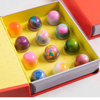 Boîte magnétique de bonbon pour chocolat Emballage de bonbon gommeux comestible Boîte de chocolat de luxe de qualité supérieure