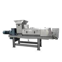 Presse à vis de déshydratation pour vinaigre de distillateur, résidus de vin de riz et sciure de bois/biomasse, modèle le plus vendu