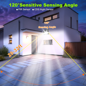 Năng lượng mặt trời IP65 đánh giá <span class=keywords><strong>LED</strong></span> có thể gập lại nhẹ Lũ lụt & đèn tường 2-in-1 chức năng kép chiếu sáng ngoài trời với ABS xây dựng ROHS chứng nhận - Product Image 5