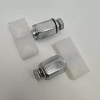 Clip de porte d'ascenseur Giant Kone & Jiangnan Express Yisheng, glissière inférieure de porte de cabine de hall d'arrivée, pièces de rechange pour ascenseur