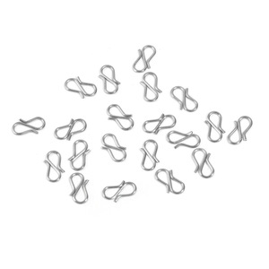 Cierre de Collar en Forma de S de Acero Inoxidable, Hebilla de Cierre, Accesorios Aceworks AC025 - Product Image 6
